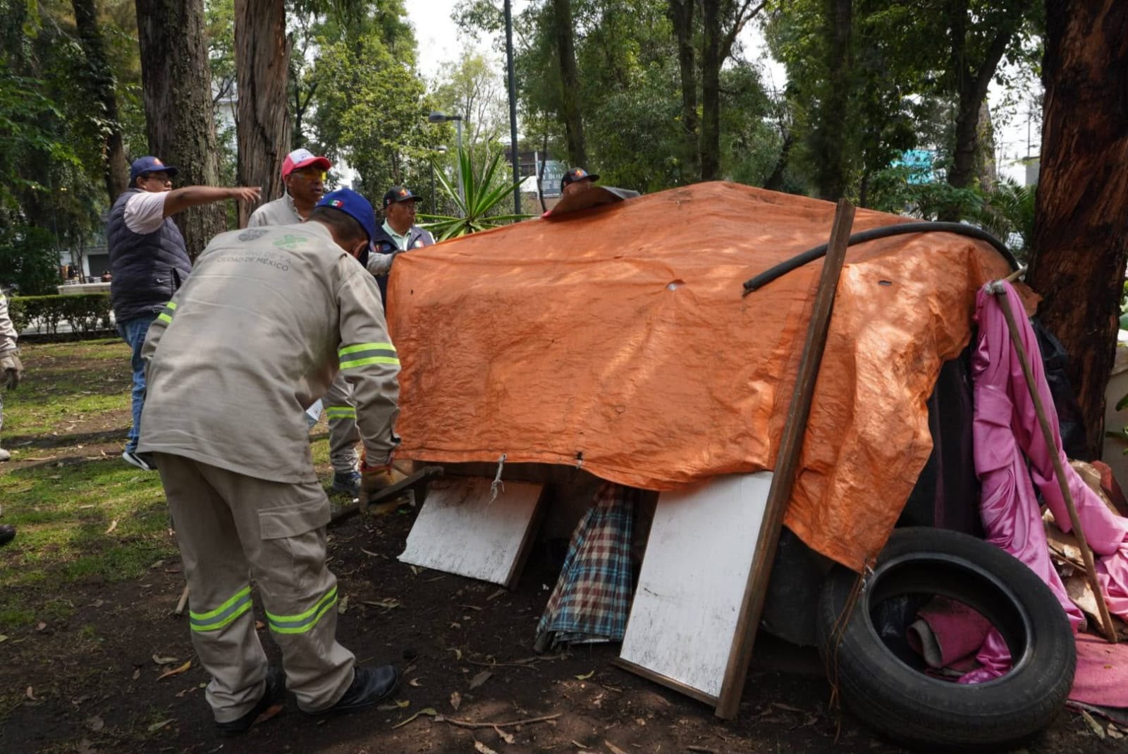 Brigadas de sensibilización atienden a 45 personas en Cuauhtémoc.
