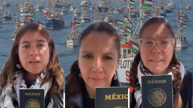 Quiénes son las tres mexicanas de la Sumud Flotilla detenidas por Israel