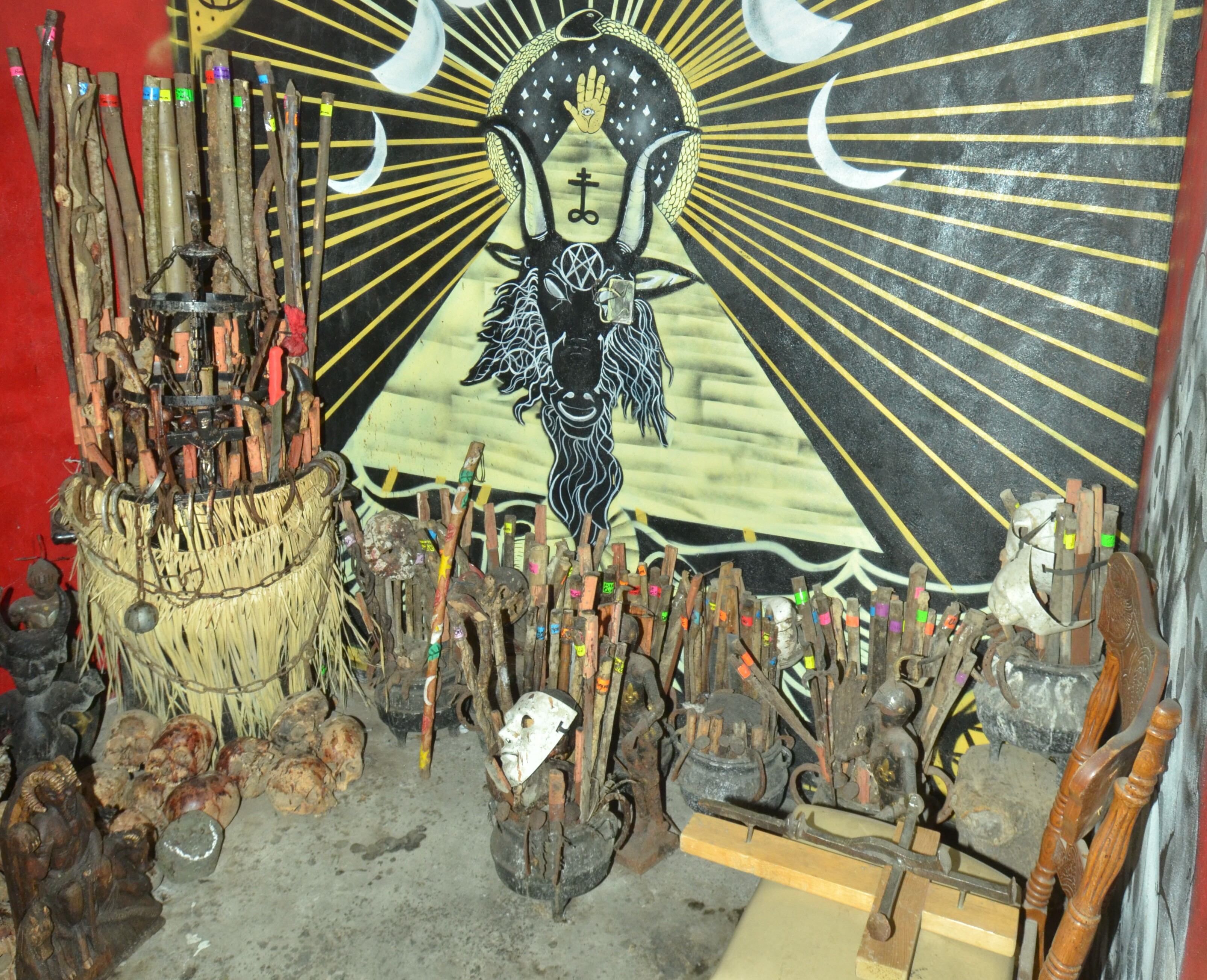 Hallazgo en Tepito de cráneos.