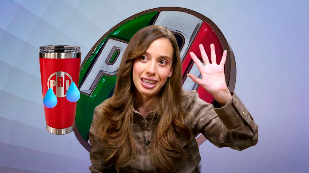 Camila Martínez cuestiona al PRI por termo con “lágrimas” y baja aprobación