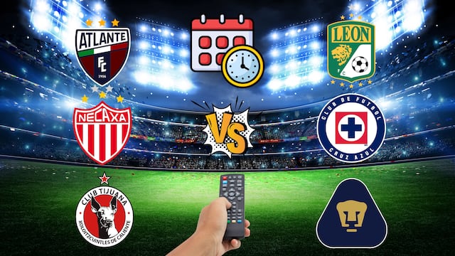 Tres partidos se juegan el 28 de agosto en el viernes botanero de la Liga MX