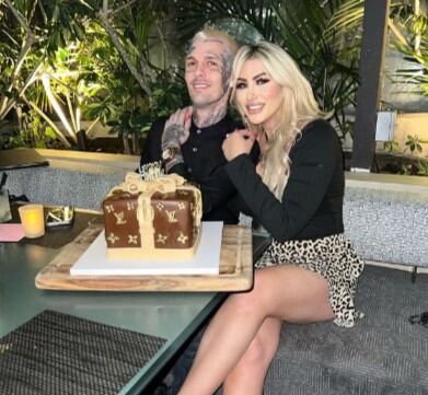Aaron Carter y Melanie Martin
