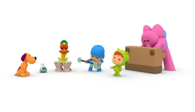 Capítulo Pocoyó aprende a tocar instrumentos musicales por Día del Músico