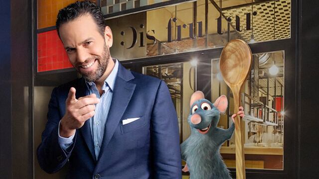 Carlos Loret de Mola en lujoso restaurante de Latinus