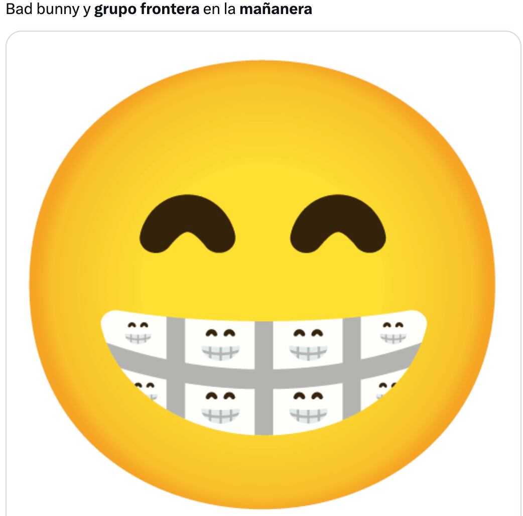 Memes de AMLO agradecen a Grupo Frontera y Bad Bunny por tirarle la mañanera