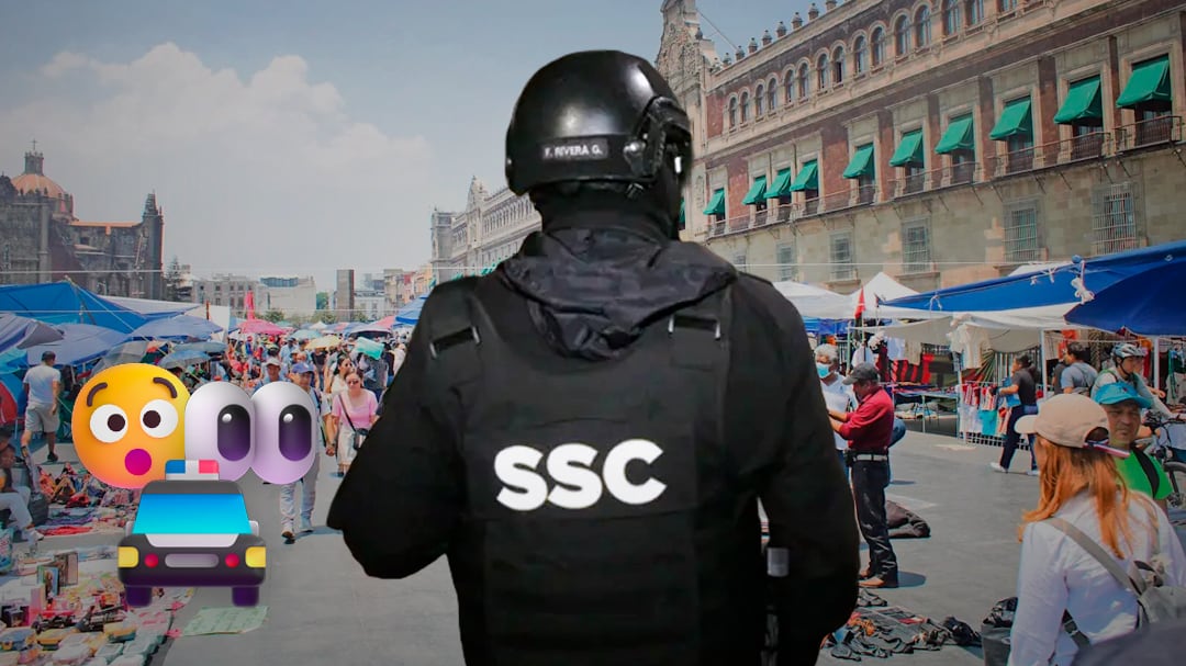 CDMX anuncia operativo contra ambulantes en el Centro Histórico
