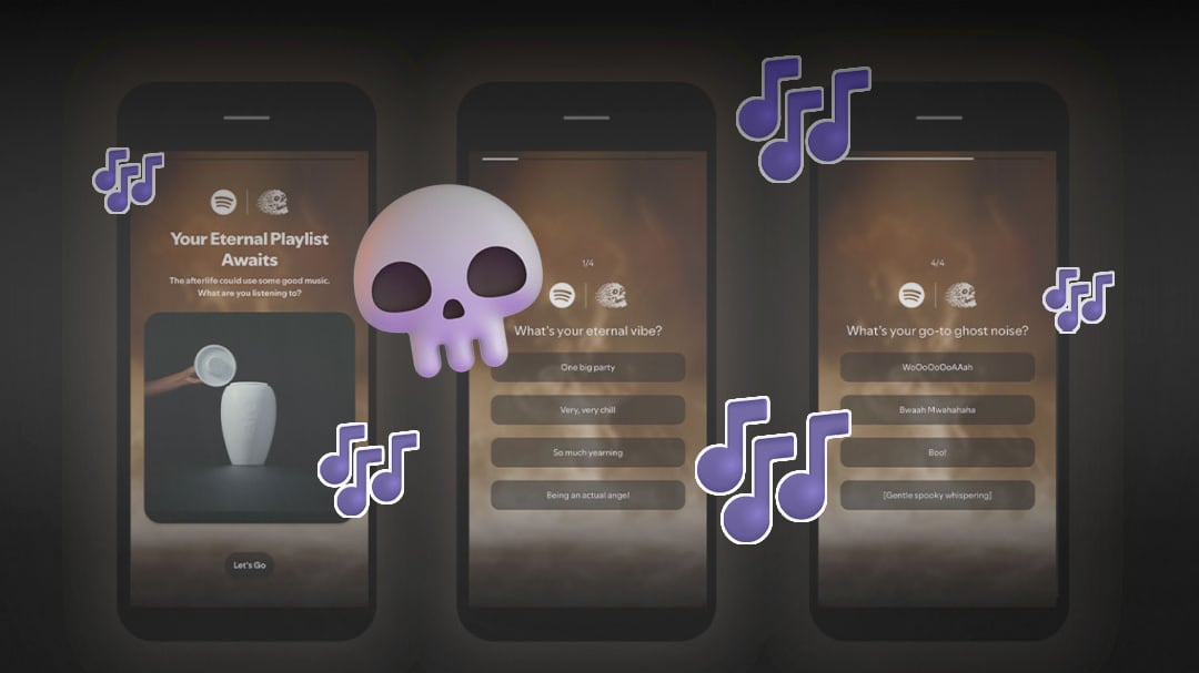 Spotify sorprende con urna que reproduce música tras la muerte
