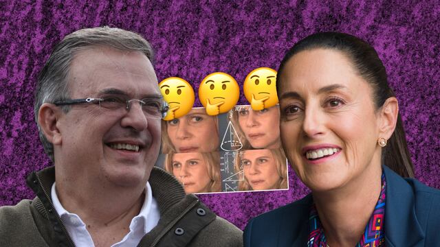 Marcelo Ebrard asegura que está empatado con Claudia Sheinbaum
