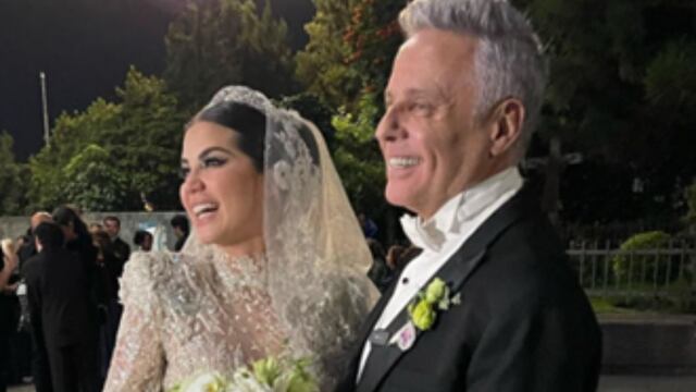 Alexis Ayala y Cinthia Aparicio celebran su boda en la Basílica de Guadalupe