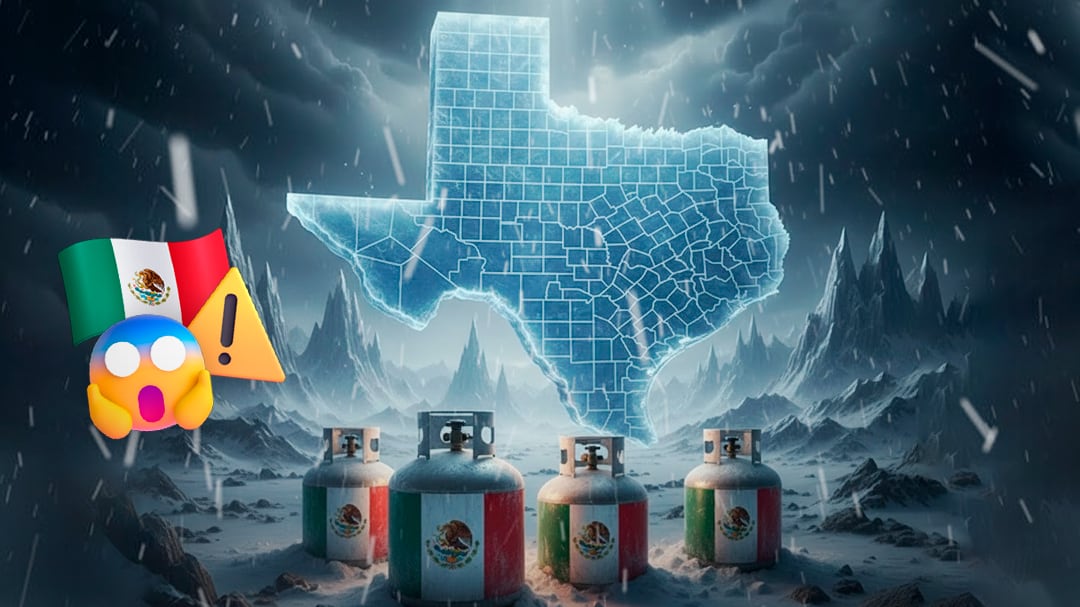 Frío extremo en Texas amenaza el abasto de gas para México