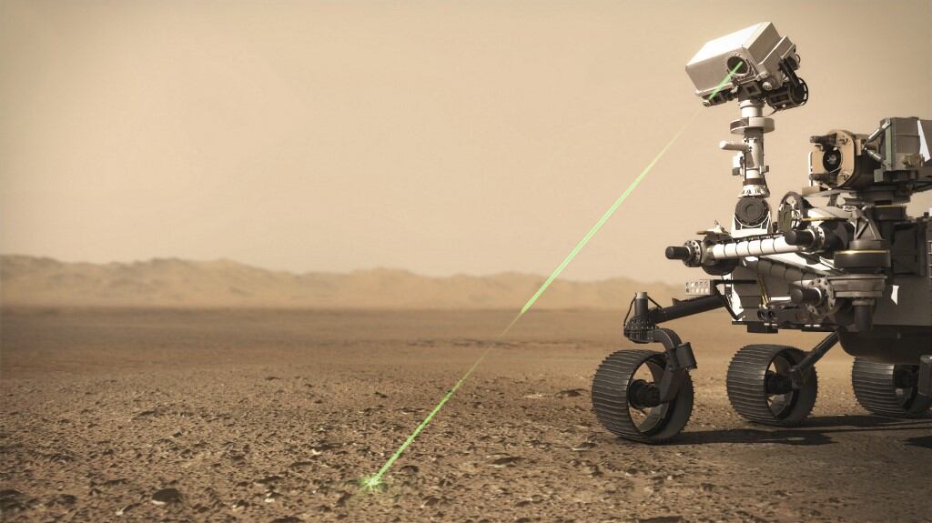 SuperCam rover Perseverance