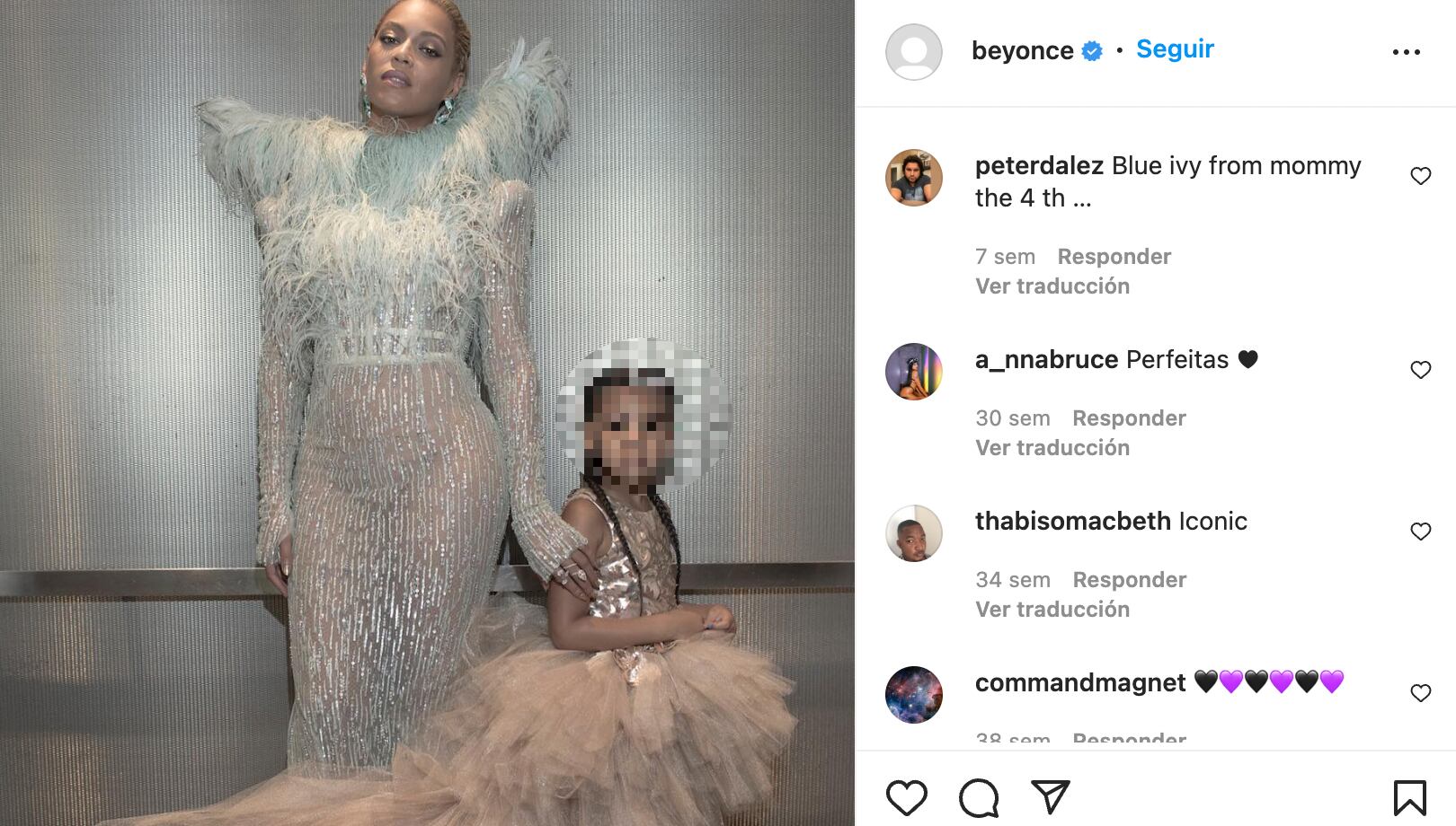 Beyonce y Blue Ivy