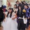 Boda Otaku de Los Caballeros del Zodiaco se hace viral en Tiktok; llegaron hasta con armaduras (VIDEO)