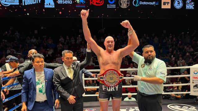 Tyson Fury, boxeador británico