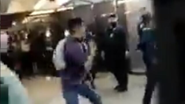 Batalla campal Metro