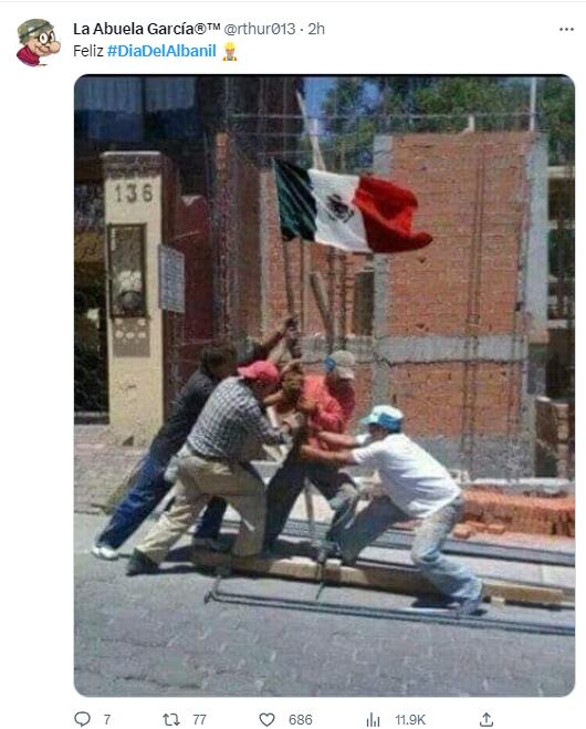 Memes Día del Albañil en México