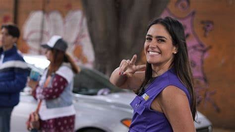 Alessandra Rojo de la Vega, candidata del PRI-PAN-PRD a la alcaldía Cuauhtémoc