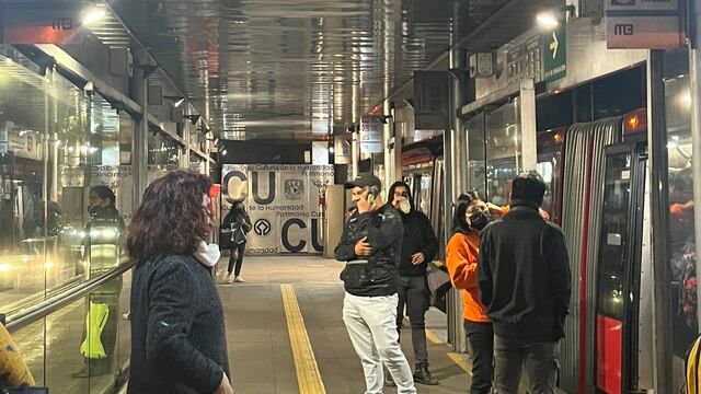 Accidente en Metrobús CDMX