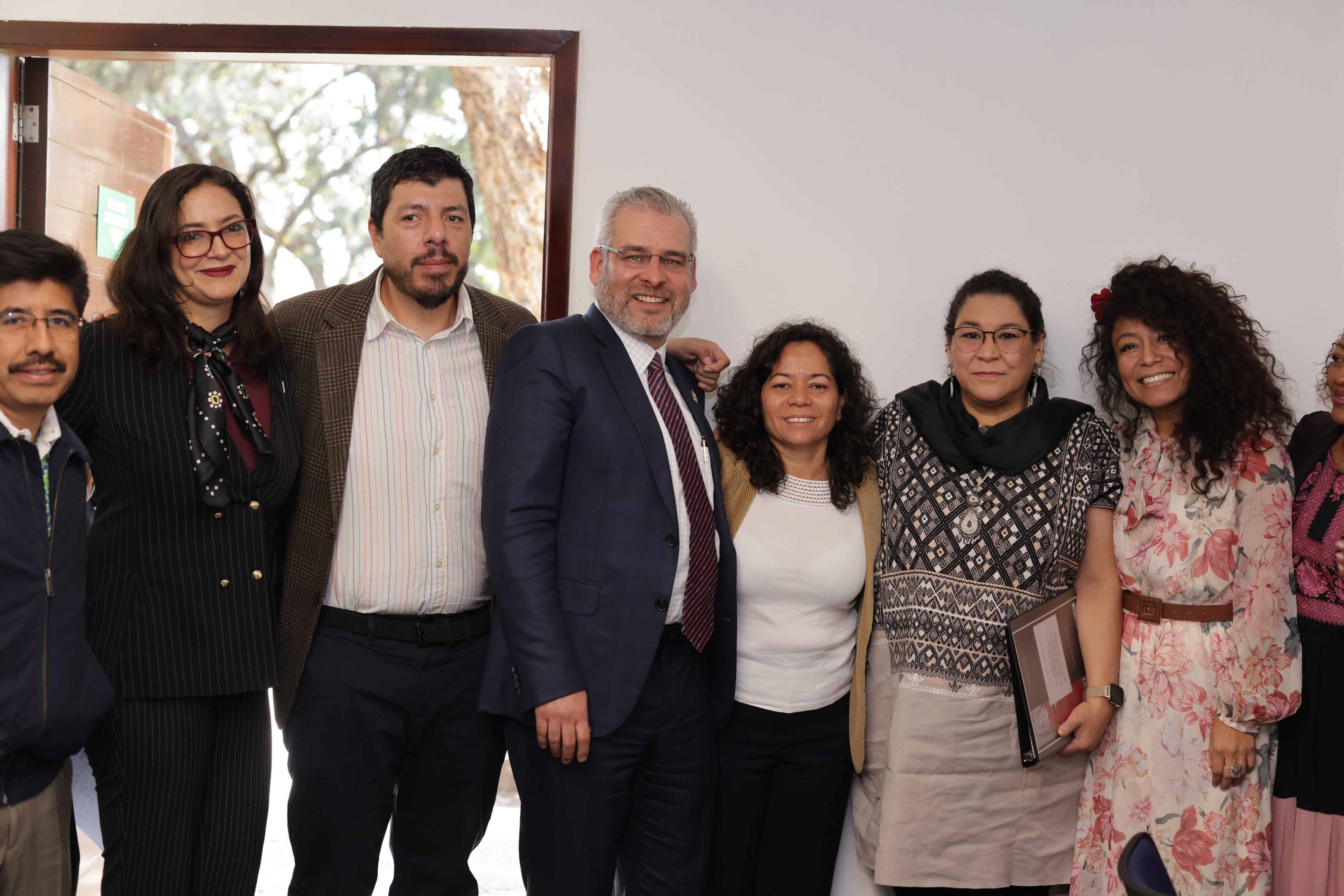 Alfredo Ramírez Bedolla en foro indígena de la UNAM