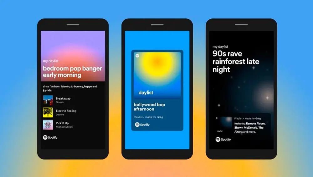 Spotify Daylist es la nueva lista de reproducción de la plataforma
