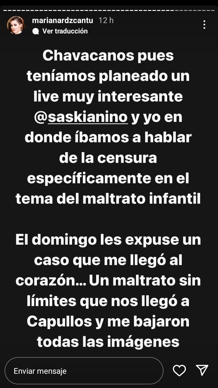Historia de Mariana Rodríguez