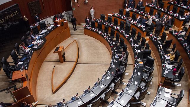 Senado de la República. Pago a edecanes.