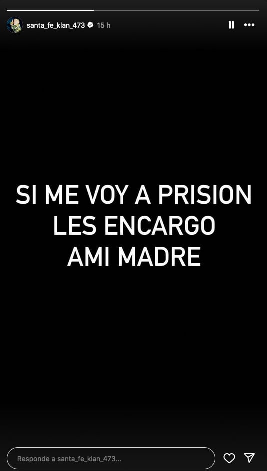 Santa Fe Klan manda mensaje preocupante.