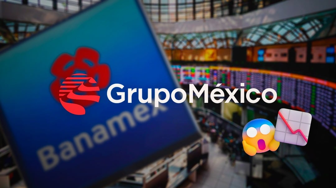 Acciones de Grupo México caen en la BMV tras oferta por Banamex
