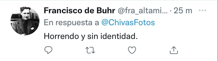 La afición tacho de 'horrendo y sin identidad' al nuevo uniforme del equipo.