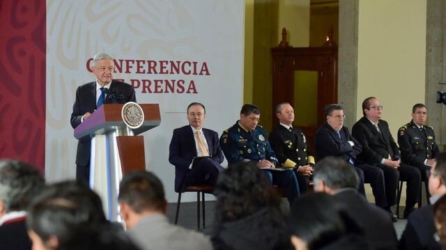 López Obrador en conferencia de prensa