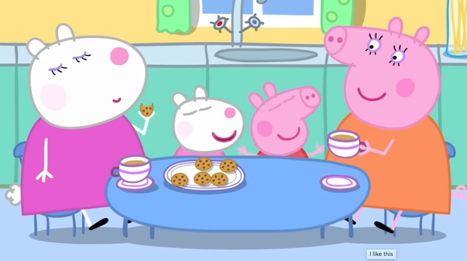 Peppa Pig por el Blue Monday
