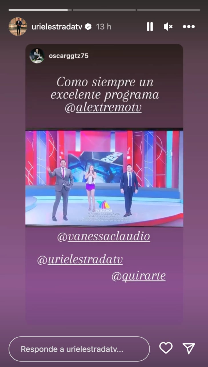 Uriel Estrada, conductor de Al Extremo en TV Azteca