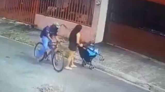 Hombre levanta vestido a mujer en Cartago
