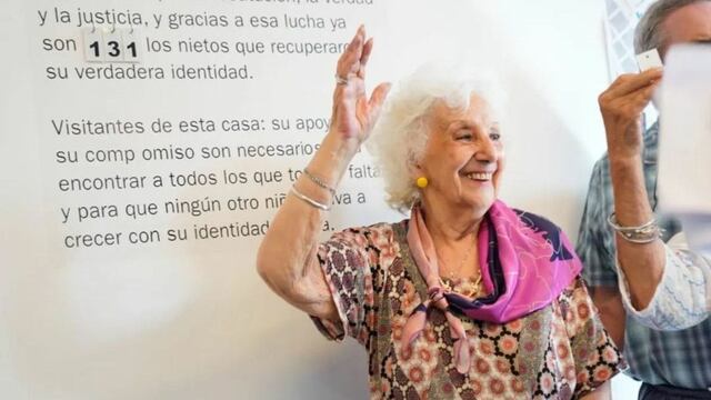 Abuelas de Plaza de Mayo recuperaron al nieto 131