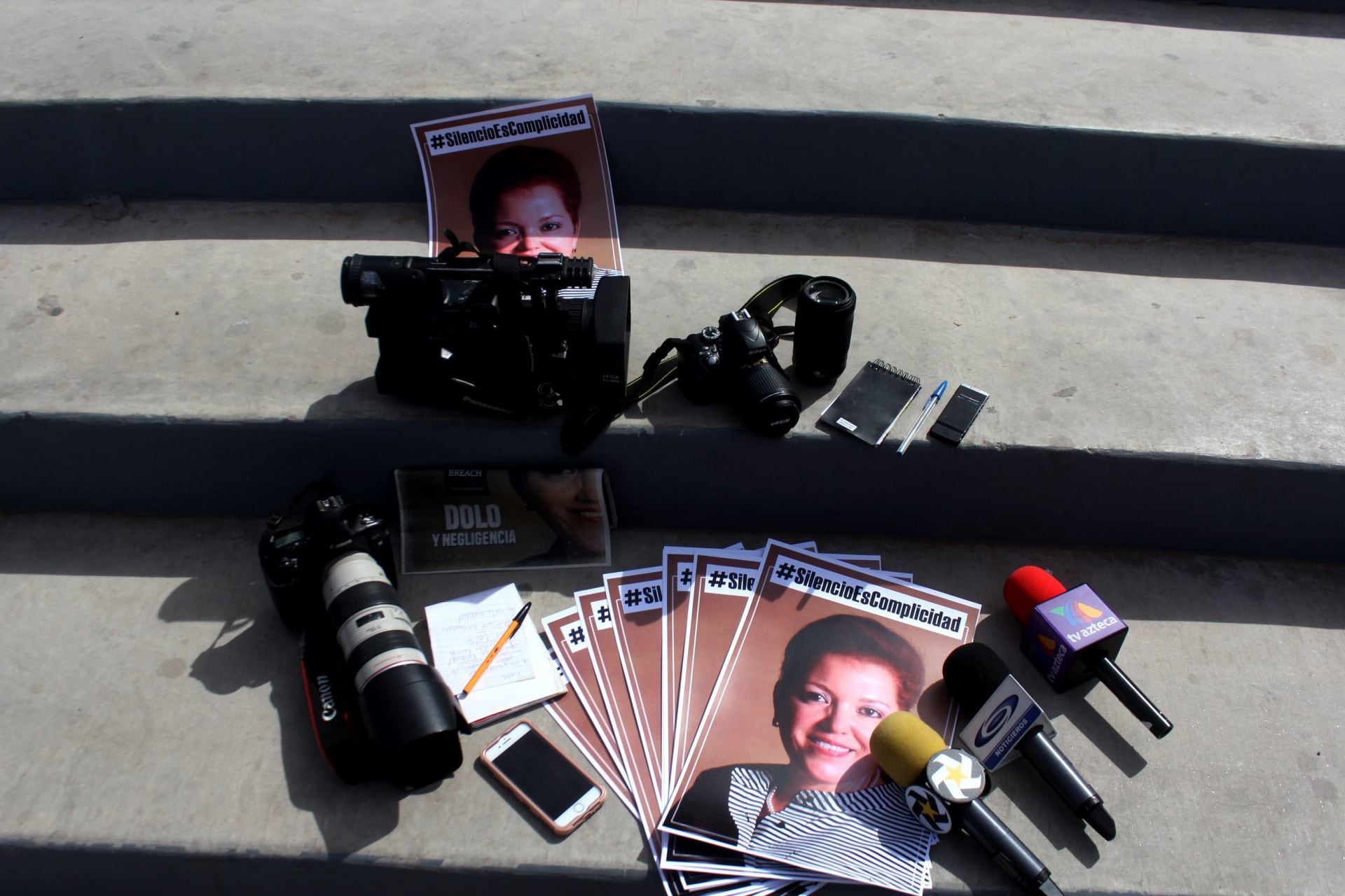 Protesta por asesinato de Miroslava Breach