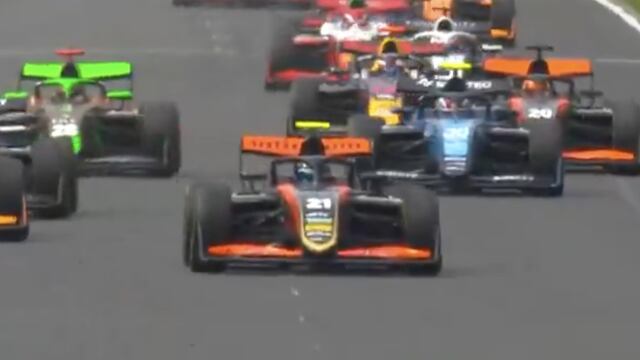 Santiago Ramos gana la Sprint de la Fórmula 3 y se convierte en el primer mexicano en hacerlo