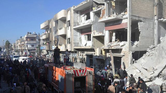 La ciudad de Homs el pasado 28 de diciembre. Imagen ilustrativa