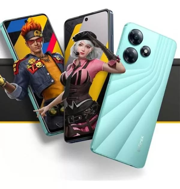 Celular Infinix Hot 30 con colaboración de Free Fire