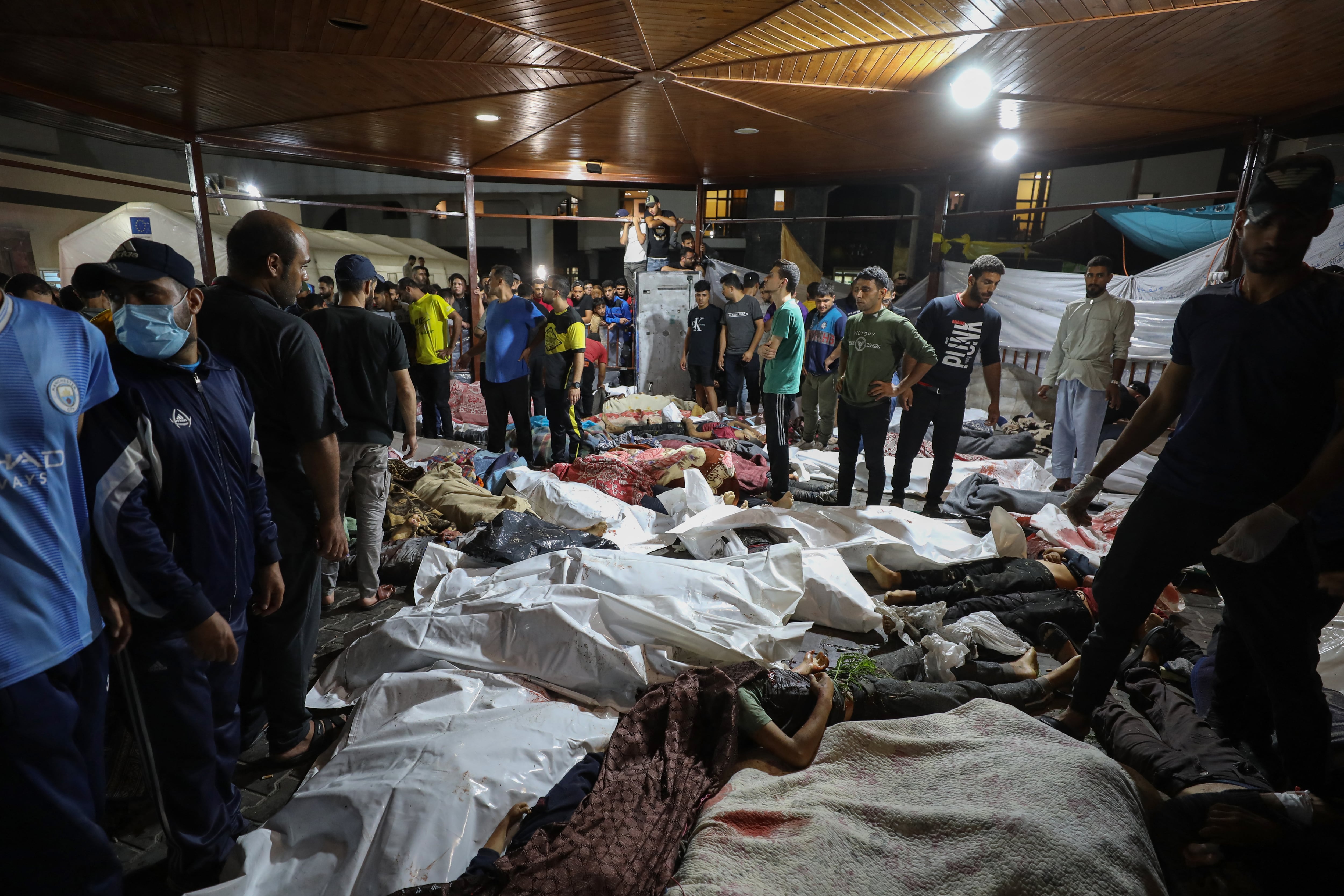 Ataque de Israel contra hospital de Gaza