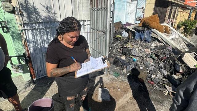 DIF Escobedo apoya a familia afectada por incendio en la colonia Girasoles 3