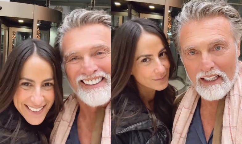 Paulina Mercado acude al hospital para su cirugía acompañada de Juan Soler