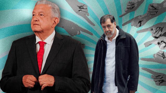 AMLO y Gerardo Fernández Noroña