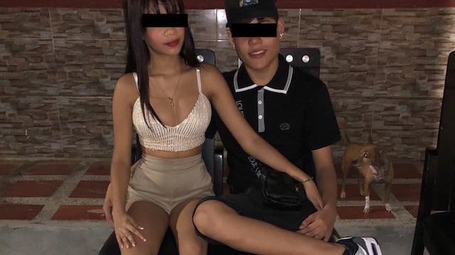 Marianita Valdez y su novio Brandon