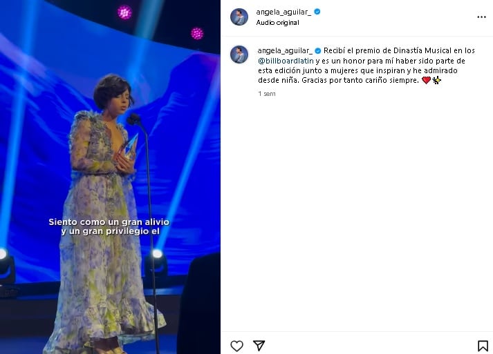 Ángela Aguilar desactiva los comentarios en Instagram por tanto hate por Christian Nodal.