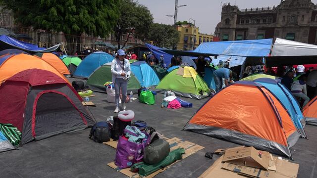 CNTE anuncia nuevo paro y plantón en el Zócalo