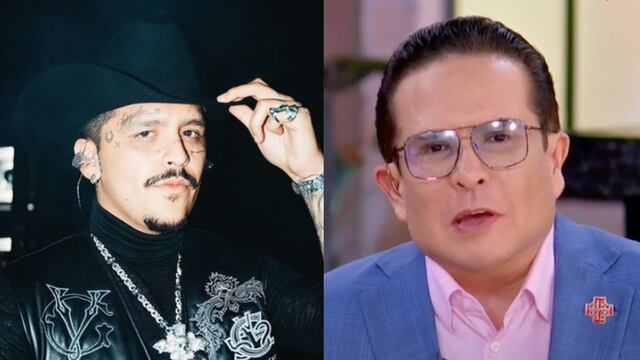 Christian Nodal ignora a Gustavo Adolfo Infante y él le reclama