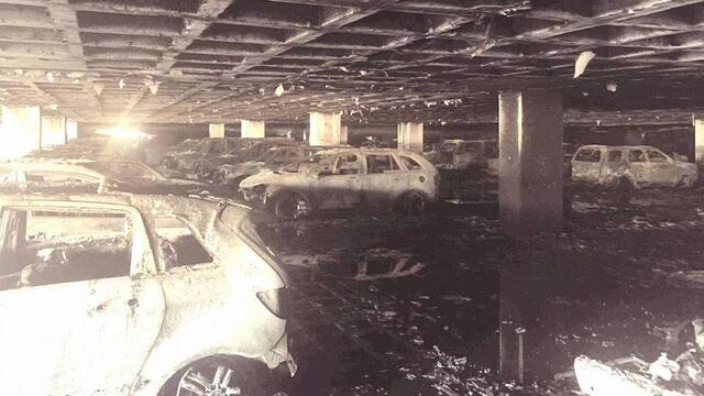 Fuego acaba con vehículos en BCS