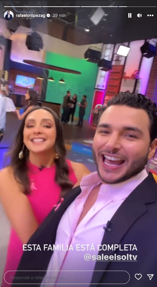 Rafael Oropeza celebra su regreso a Sale el Sol.