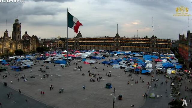 CNTE en Zócalo CDMX