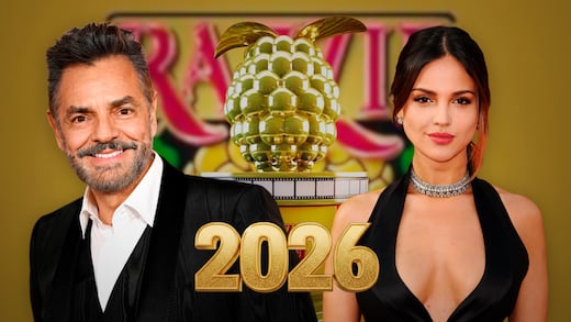 Eugenio Derbez reacciona a la nominación de Eiza González a Peor Actriz en los Razzie 2026